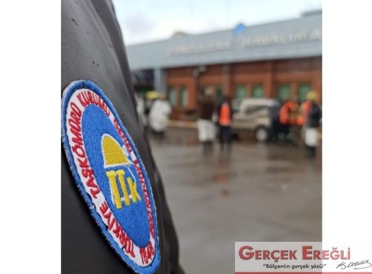 Büyük bir özveri ile…