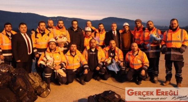 Son ekip de döndü…