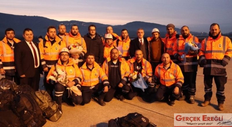 Son ekip de döndü…