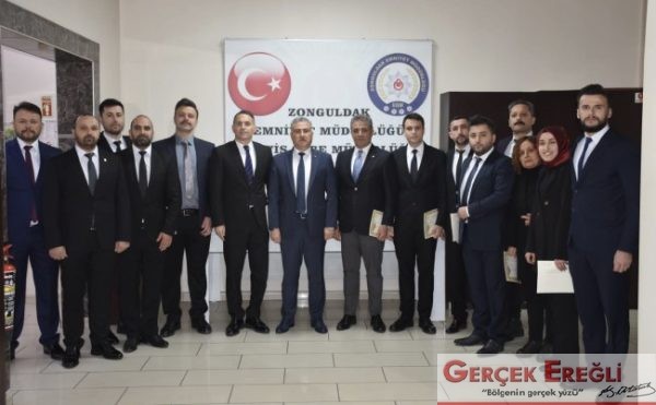 16 personel ödüllendirildi…