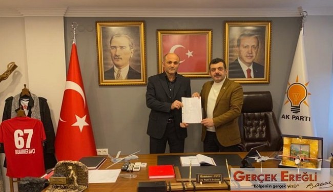 Adaylık başvurusunu yaptı…