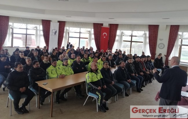 Seçim güvenliği için eğitim verildi…