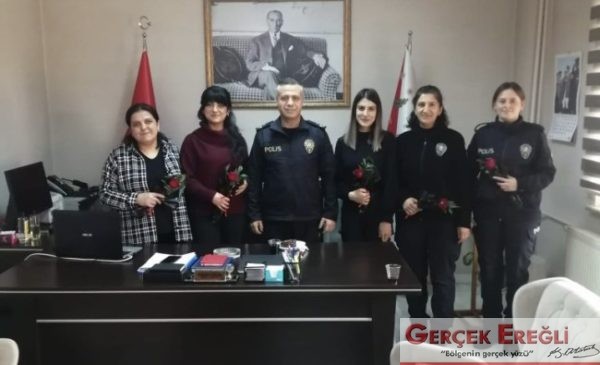 Personellerinin Kadınlar Günü’nü kutladı…