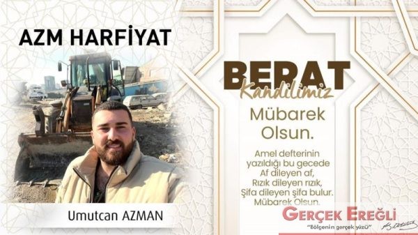 Berat Kandilimiz Mübarek Olsun…