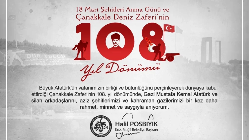 Posbıyık’tan 18 Mart mesajı…