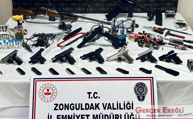 Yasadışı silah üretimi deşifre oldu…