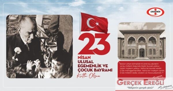 Erdemir’den 23 Nisan kutlaması…