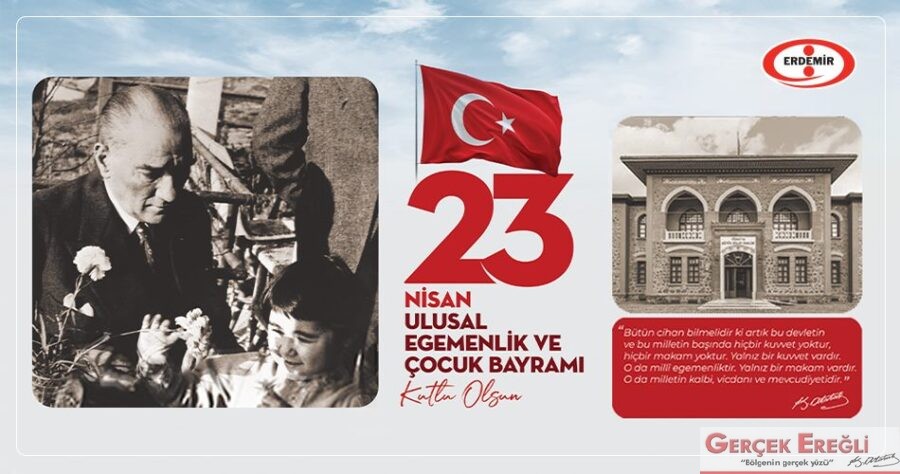 Erdemir’den 23 Nisan kutlaması…