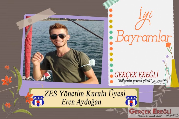 Eren Aydoğan iyi bayramlar diler…