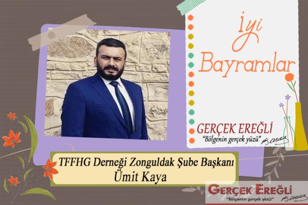 Ümit Kaya iyi bayramlar diler…