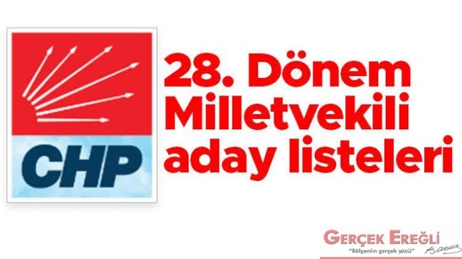 CHP Zonguldak Milletvekili Adayları…