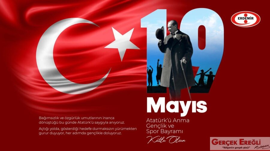 Erdemir’den 19 Mayıs mesajı