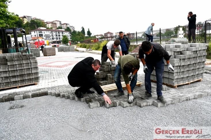 Çalışmalara başlandı….