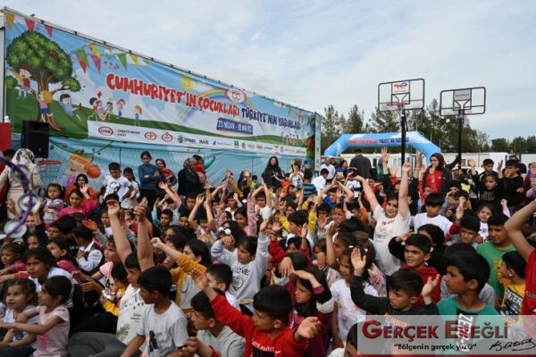 Çocuklar sanat ile buluştu…