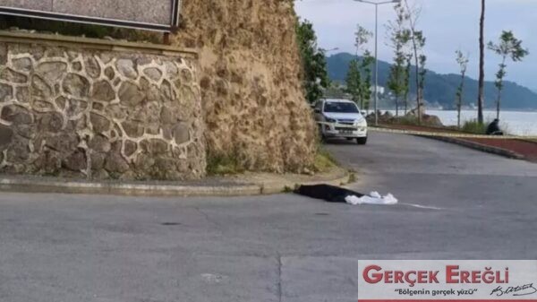 Beton zemine düştü…