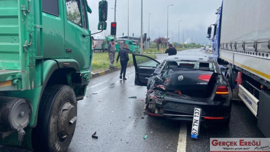 Araç kontrolden çıktı…