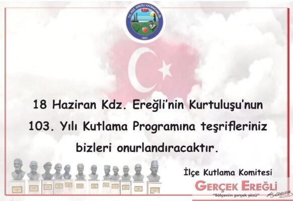 Program belli oldu…