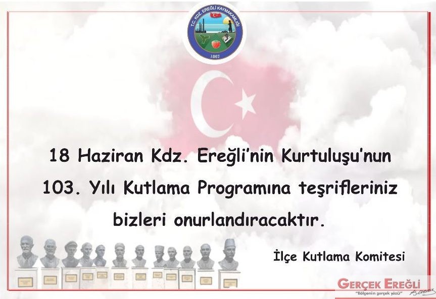 Program belli oldu…