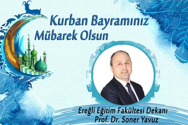 PROF. DR. SONER YAVUZ iyi bayramlar diler…