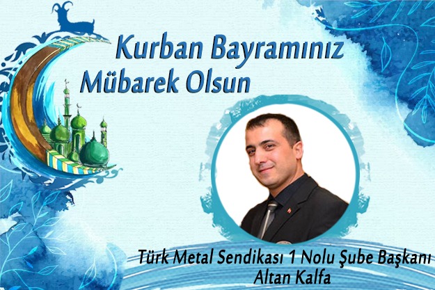 ALTAN KALFA iyi bayramlar diler…