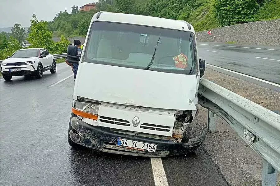 Kazada 4 kişi yaralandı…