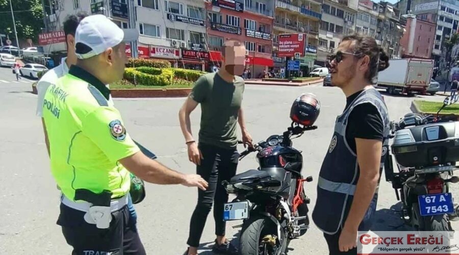 Polis ekiplerinden şok uygulama…