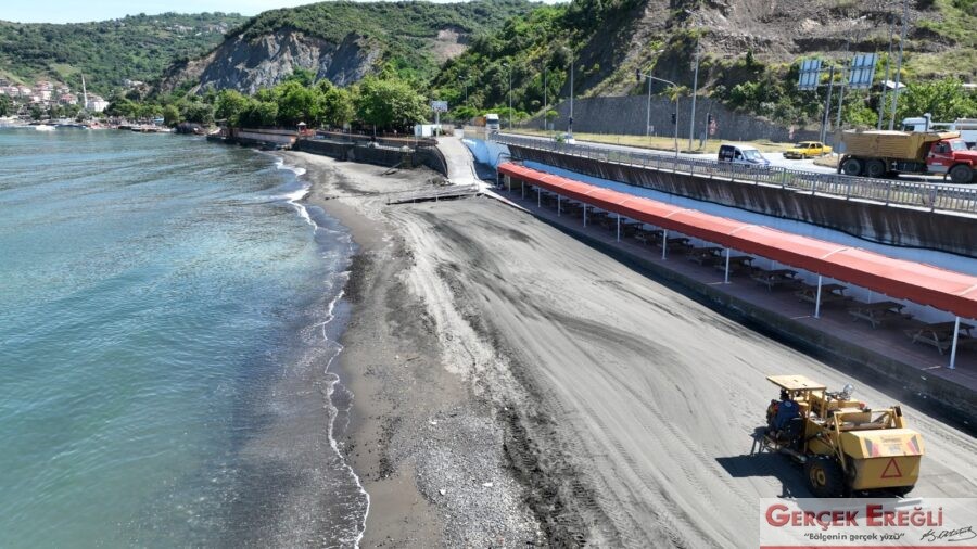 Kumsal temizlendi…