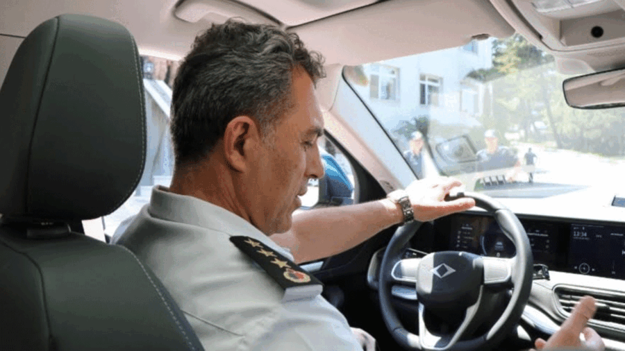 Test sürüşü gerçekleştirdi…