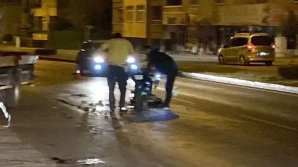 Ereğli’de motosiklet kazası…