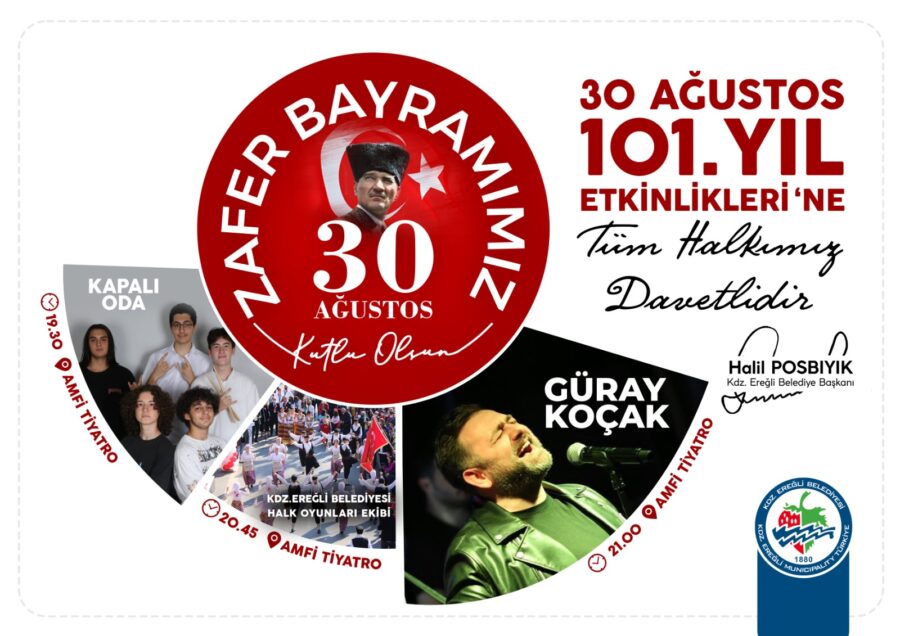 30 Ağustos etkinlikleri…