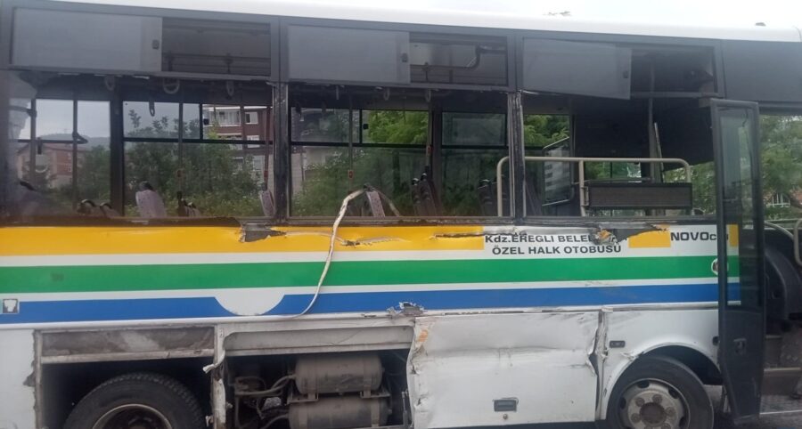 Korkunç kazada 7 kişi yaralandı…