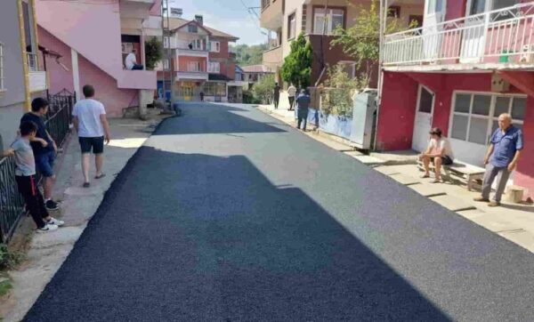 Asfalt çalışmaları başladı…