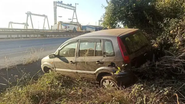 Sürücü hastanelik oldu…