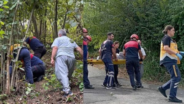 Hemen itfaiye ekipleri yetişti…