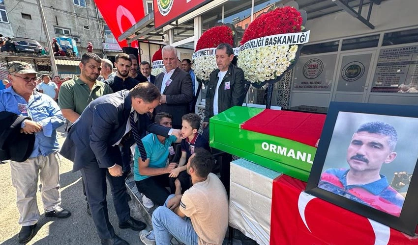 Maden şehidi toprağa verildi…