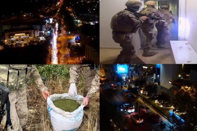 34 ilde operasyon…