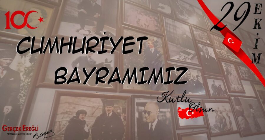 Cumhuriyetimizin 100. yılını kutluyoruz…