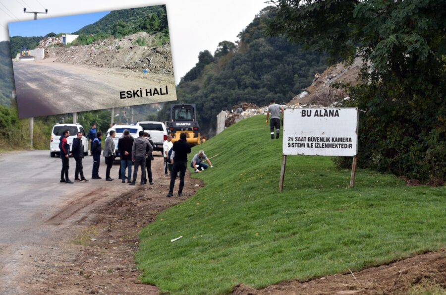 Çöplük alanı pırıl pırıl olacak…