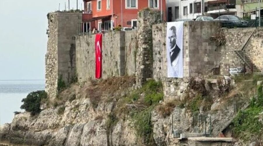 Dronla özel ilaçlama yapıldı…