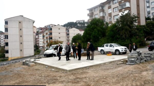 Aile Parkı çalışmalarına başladık…