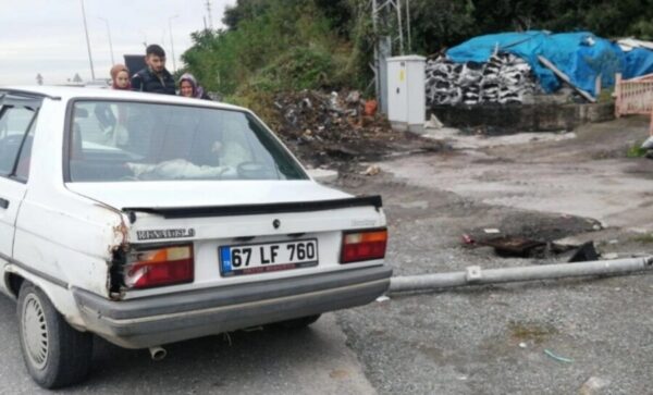 Vatandaşlar korku dolu anlar yaşadı…