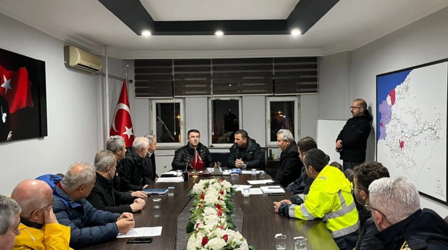 Yetkililer bir araya geldi…