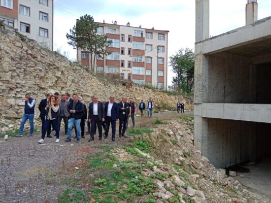 Hastanenin yer teslimi yapıldı…