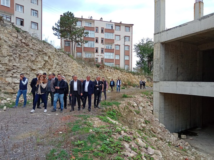 Hastanenin yer teslimi yapıldı…