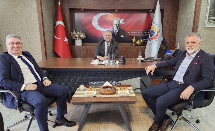 Erdemir’den TSO’ya ziyaret…