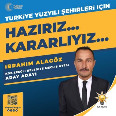 İbrahim Alagöz adaylığını açıkladı…