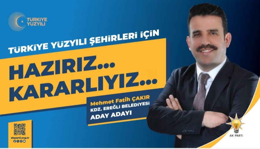 Kdz Ereğli Belediye Başkan Aday Adayı Fatih Çakır