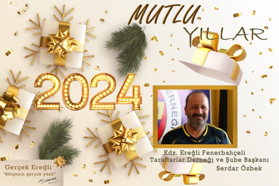 Serdar Özbek Mutlu Yıllar Diler…