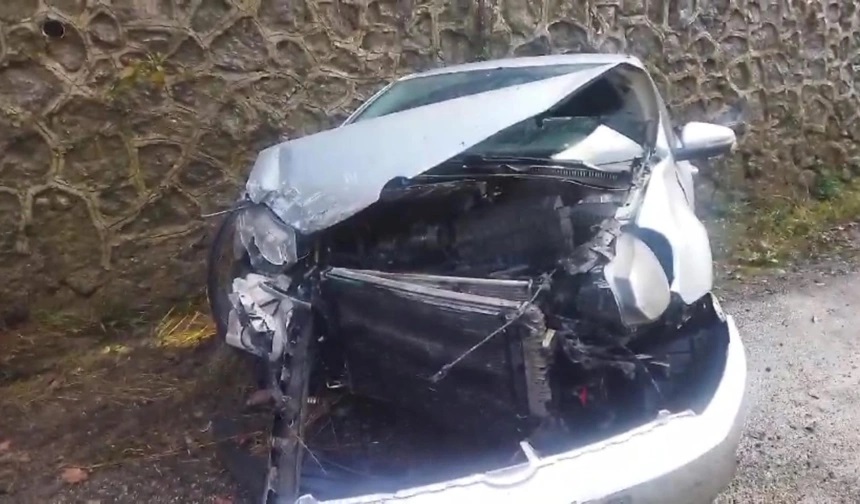 Bir an hızını alamadı, 2 kişi yaralandı…