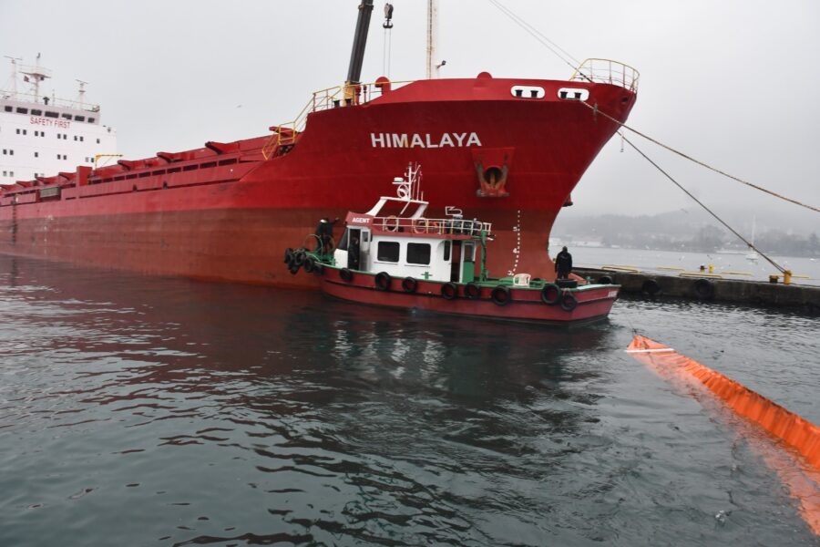 Bozhane Limanı’nda tatbikat…